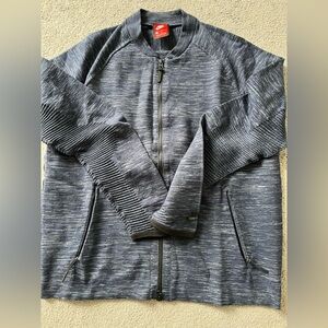 Nike Blue Zip Up Sweater